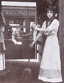 The Girl In The Caboose (1912) afişi