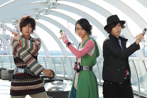 Kamen Rider × Kamen Rider Ooo And W Featuring Skull: Movie War fotoğrafı