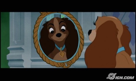 Leydi ile Sokak Köpeği Fotoğrafı