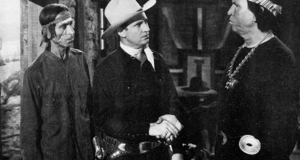 The Cowboy And The ındians Fotoğrafı