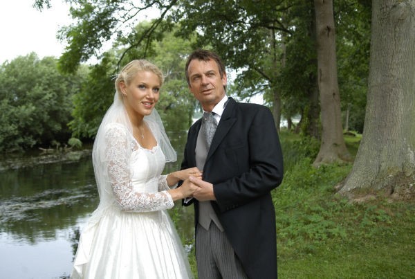 Der Mann Im Heuhaufen fotoğrafı