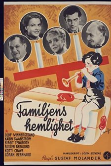 Familjens Hemlighet (1936) afişi