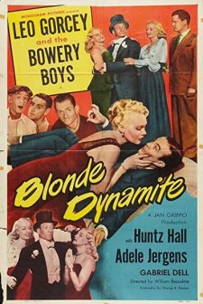 Blonde Dynamite (1950) afişi