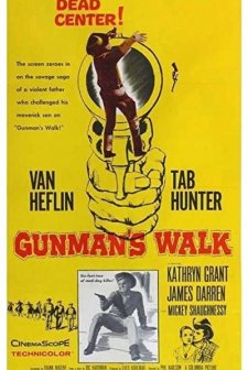 Gunman's Walk (1958) afişi