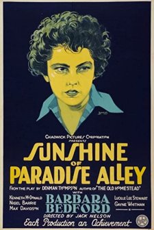 Sunshine Of Paradise Alley (1926) afişi