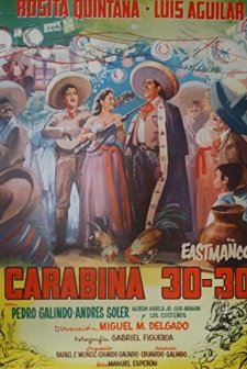 Carabina 30-30 (1958) afişi