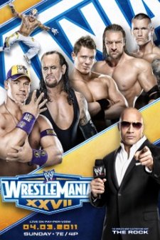 Wrestlemania 27 (2011) afişi