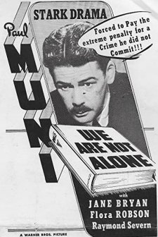 Yalnız Değiliz (1939) afişi