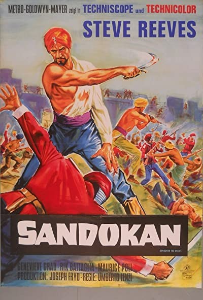 Sandokan, La Tigre Di Mompracem (1963) afişi