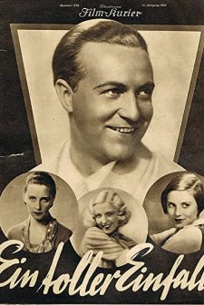 Ein Toller Einfall (1932) afişi