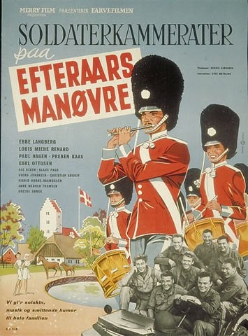 Soldaterkammerater På Efterårsmanøvre (1961) afişi