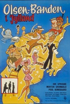 Olsen-banden I Jylland (1971) afişi