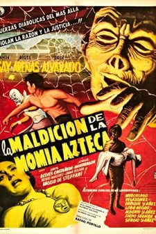 La Maldición De La Momia Azteca (1957) afişi