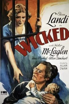Wicked (1931) afişi