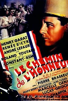 Le chemin de l'honneur (1939) afişi