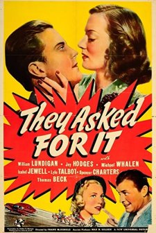 They Asked for It (1939) afişi