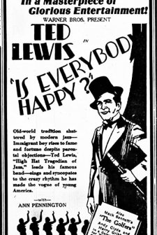 Is Everybody Happy? (1929) afişi