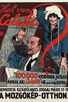 Wo ist Coletti? (1913) afişi