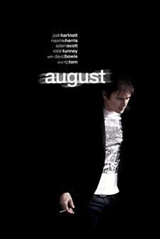 August (2008) afişi