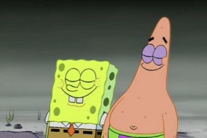 Sünger Bob Kare Pantolon Fotoğrafı