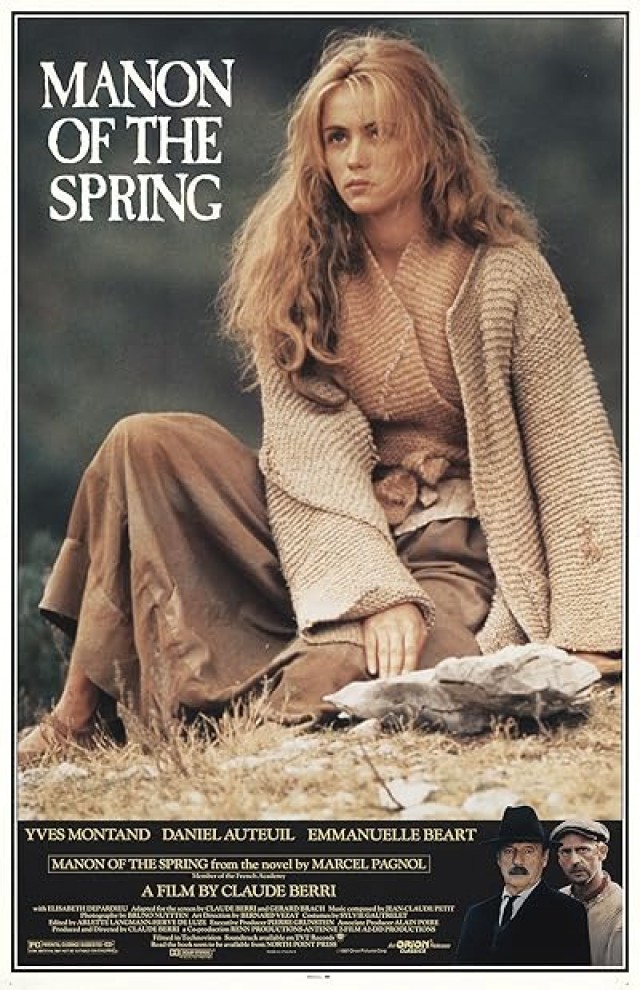 Manon Des Sources (1986) afişi