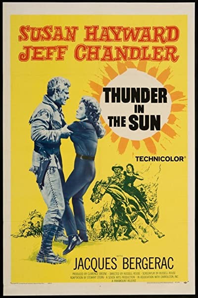 Thunder in the Sun (1959) afişi