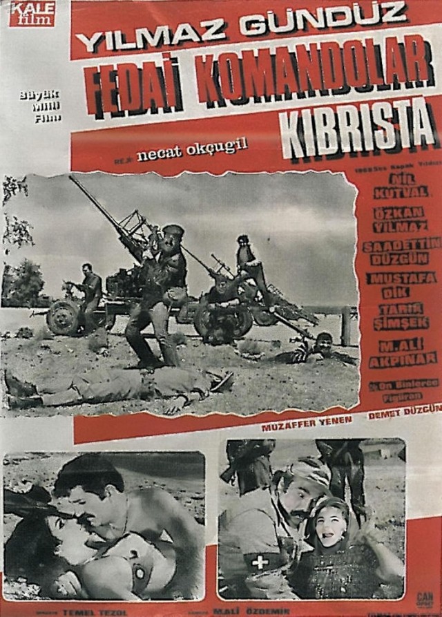 Fedai Komandolar Kıbrısta (1968) afişi