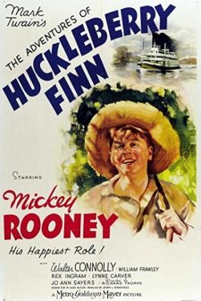 The Adventures of Huckleberry Finn (1939) afişi