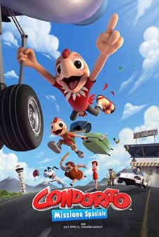 Kahraman Tavuk Uzayda (2017) afişi