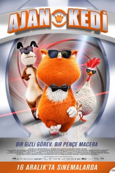 Ajan Kedi (2018) afişi