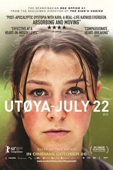 Utøya 22. juli (2018) afişi