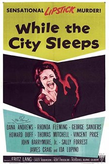 While The City Sleeps (1956) afişi