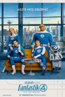 Fantastik Dörtlü: İlk Adımlar (2025) afişi