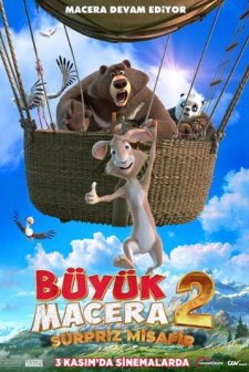 Büyük Macera 2: Sürpriz Misafir (2022) afişi