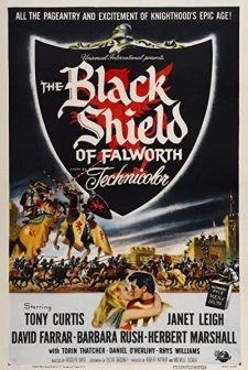 The Black Shield Of Falworth (1954) afişi
