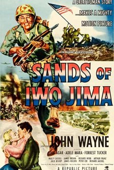 Iwo Jima Yanıyor (1949) afişi