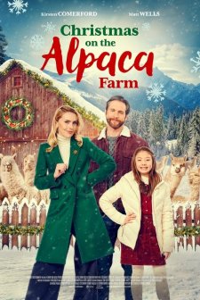 Christmas on the Alpaca Farm (2023) afişi