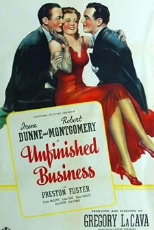 Unfinished Business (1941) afişi