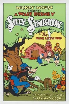 Three Little Pigs (1933) afişi