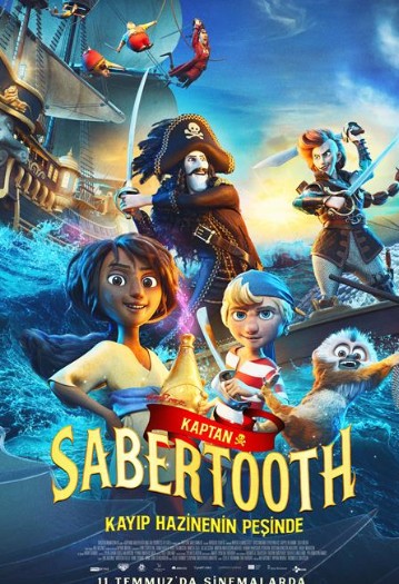 Kaptan Sabertooth: Kayıp Hazinenin Peşinde (2025) afişi