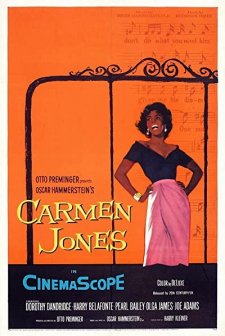 Carmen Jones (1954) afişi