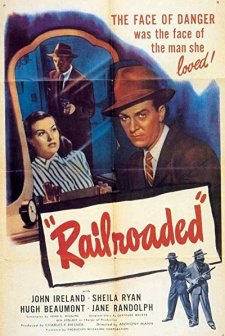 Railroaded! (1947) afişi