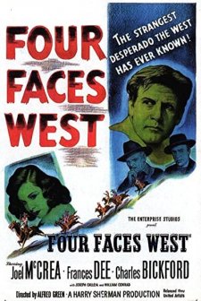 Four Faces West (1948) afişi