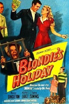Blondie's Holiday (1947) afişi
