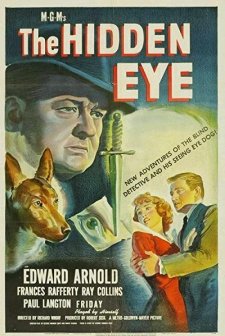 The Hidden Eye (1945) afişi