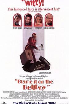 Blame It on the Bellboy (1992) afişi