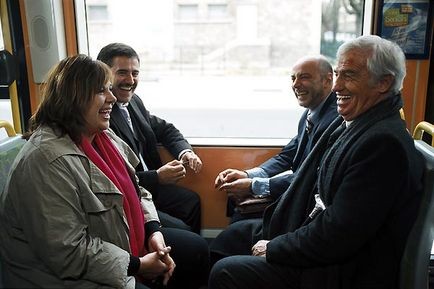 Un Homme Et Son Chien Fotoğrafı