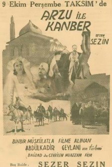 Arzu ile Kamber (1952) afişi