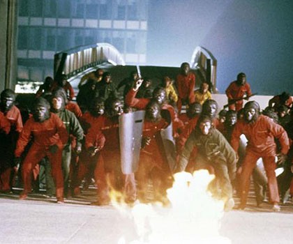 Maymunlar Gezegeninde isyan fotoğrafı