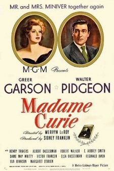 Madame Curie (1943) afişi
